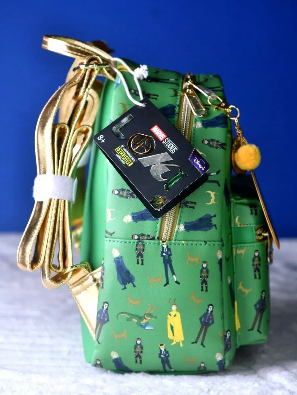 Loungefly Marvel Studio Loki Multiverse Backpack - NWT